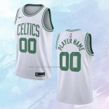 Camiseta Boston Celtics Personalizada Association Blanco 2020-21