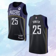 Camiseta Indiana Pacers Jalen Smith NO 25 Ciudad 2022-23 Azul