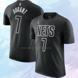 Camiseta Manga Corta Brooklyn Nets Kevin Durant Statement 2022-23 Negro