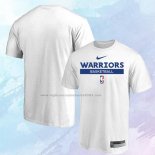 Camiseta Manga Corta Golden State Warriors Practice Performance 2022-23 Blanco