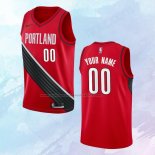 Camiseta Portland Trail Blazers Personalizada Statement Rojo 2019-20