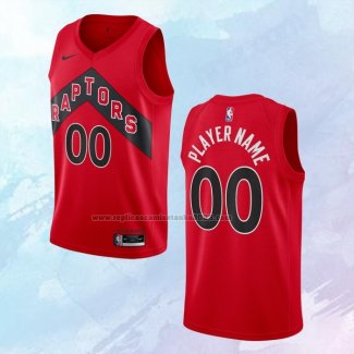 Camiseta Toronto Raptors Personalizada Icon Rojo 2020-21