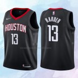 NO 13 James Harden Camiseta Nino Houston Rockets Negro 2017-18