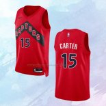 NO 15 Vince Carter Camiseta Toronto Raptors Icon Rojo 2022-23