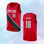NO 16 Pau Gasol Camiseta Portland Trail Blazers Statement Rojo