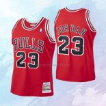 NO 23 Michael Jordan Camiseta Mitchell & Ness Nino Chicago Bulls Rojo 1997-98