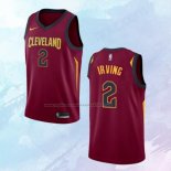 NO 2 Kyrie Irving Camiseta Cleveland Cavaliers Icon Rojo 2018