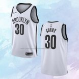 NO 30 Seth Curry Camiseta Brooklyn Nets Association Blanco 2020