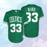 NO 33 Larry Bird Camiseta Boston Celtics Manga Corta Verde
