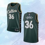 NO 36 Marcus Smart Camiseta Boston Celtics Ciudad Verde 2022-23