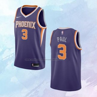 NO 3 Chris Paul Camiseta Phoenix Suns Icon Violeta 2021