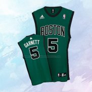 NO 5 Kevin Garnett Camiseta Boston Celtics Verde1