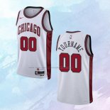 Camiseta Chicago Bulls Personalizada Ciudad 2022-23 Blanco