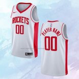 Camiseta Houston Rockets Personalizada Association Blanco 2020-21