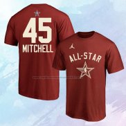 Camiseta Manga Corta All Star 2024 Donovan Mitchell Rojo