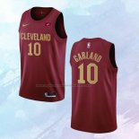 NO 10 Darius Garland Camiseta Cleveland Cavaliers Icon Rojo 2022-23