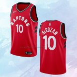 NO 10 DeMar DeRozan Camiseta Toronto Raptors Icon Rojo