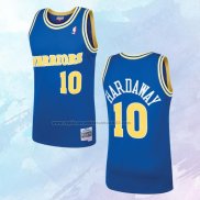 NO 10 Tim Hardaway Camiseta Mitchell & Ness Golden State Warriors Azul 1990