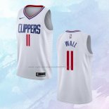 NO 11 John Wall Camiseta Los Angeles Clippers Association Blanco 2020-21