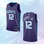 NO 12 Kelly Oubre JR. Camiseta Charlotte Hornets Statement Violeta 2022-23