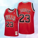NO 23 Michael Jordan Camiseta Chicago Bulls Hardwood Classics Reload Rojo