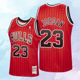 NO 23 Michael Jordan Camiseta Chicago Bulls Hardwood Classics Reload Rojo