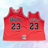 NO 23 Michael Jordan Camiseta Chicago Bulls Retro Rojo2