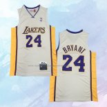 NO 24 Kobe Bryant Camiseta Los Angeles Lakers Hardwood Classics Blanco 2008-2009