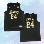 NO 24 Kobe Bryant Camiseta Los Angeles Lakers Negro