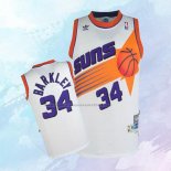 NO 34 Charles Barkley Camiseta Phoenix Suns Retro Blanco