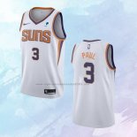 NO 3 Chris Paul Camiseta Phoenix Suns Association Blanco 2021