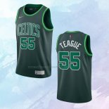 NO 55 Jeff Teague Camiseta Boston Celtics Earned Verde 2020-21