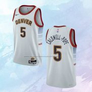 NO 5 Kentavious Caldwell-Pope Camiseta Denver Nuggets Ciudad Blanco 2022-23