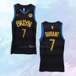 NO 7 Kevin Durant Camiseta Brooklyn Nets Fashion Royalty Negro