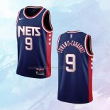 NO 9 Timothe Luwawu-Cabarrot Camiseta Brooklyn Nets Ciudad Azul 2021-22
