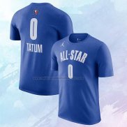 Camiseta Manga Corta All Star 2023 Jayson Tatum Azul