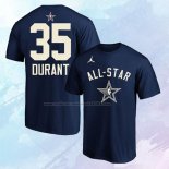 Camiseta Manga Corta All Star 2024 Kevin Durant Azul