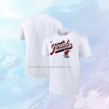 Camiseta Manga Corta Miami Heat 2023 Eastern Conference Champions Blanco