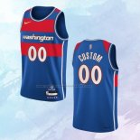 Camiseta Washington Wizards Personalizada Ciudad Azul 2021-22