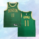 NO 11 Kyrie Irving Camiseta Boston Celtics Ciudad Verde