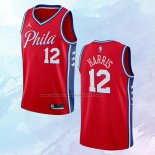 NO 12 Tobias Harris Camiseta Philadelphia 76ers Statement Rojo 2020-21