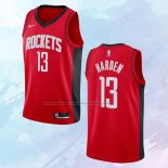 NO 13 James Harden Camiseta Houston Rockets Icon Rojo 2020-21