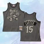NO 15 Vince Carter Camiseta Mitchell & Ness Toronto Raptors Gris 1994-95