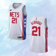 NO 21 LaMarcus Aldridge Camiseta Brooklyn Nets Classic Blanco 2022-23