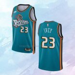 NO 23 Jaden Ivey Camiseta Detroit Pistons Classic Verde 2022-23