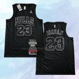 NO 23 Michael Jordan Camiseta Chicago Bulls MVP Negro