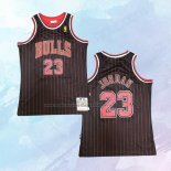 NO 23 Michael Jordan Camiseta Mitchell & Ness Chicago Bulls Negro