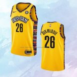 NO 26 Spencer Dinwiddie Camiseta Brooklyn Nets Ciudad Amarillo 2020-21