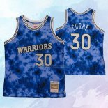 NO 30 Stephen Curry Camiseta Golden State Warriors Galaxy Azul
