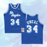 NO 34 Camiseta Los Angeles Lakers Retro Azul 1996-97 Shaquille O'Neal